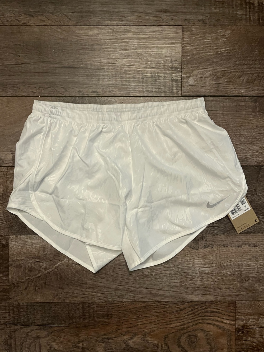 NWT Nike White Running Shorts